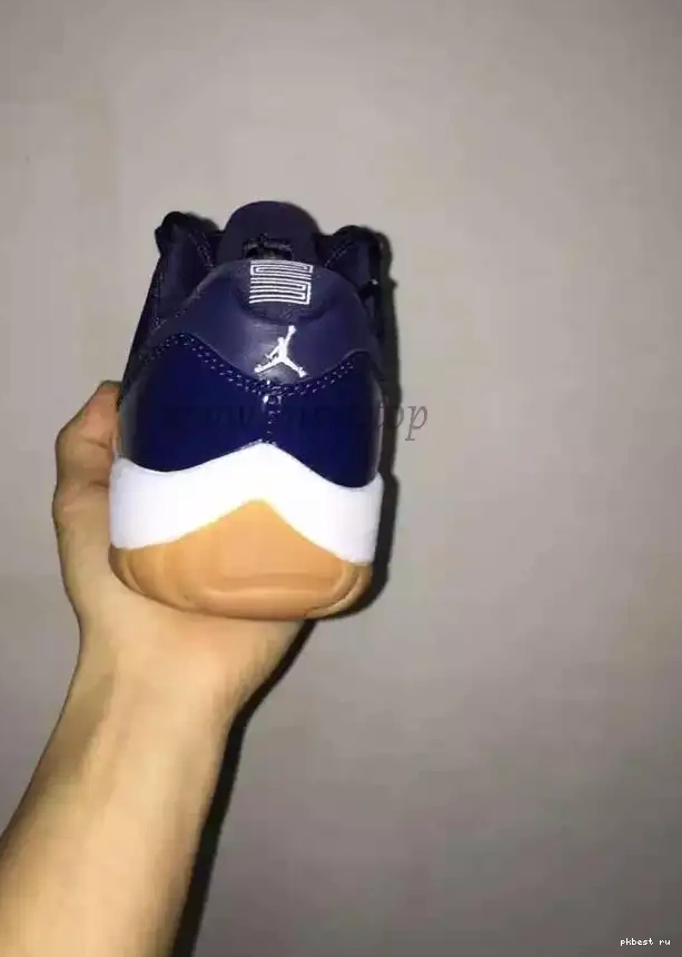 Authentic Gum Navy 11 Air Low Jordan 0522